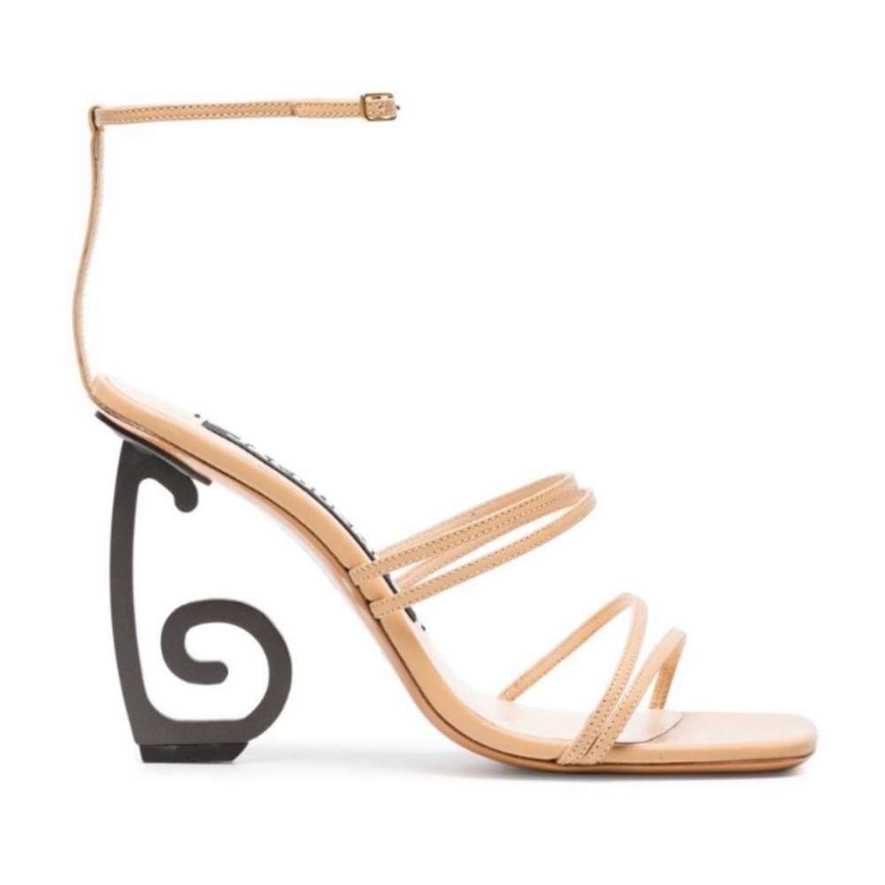 Jacquemus Geometric Heel Sandal